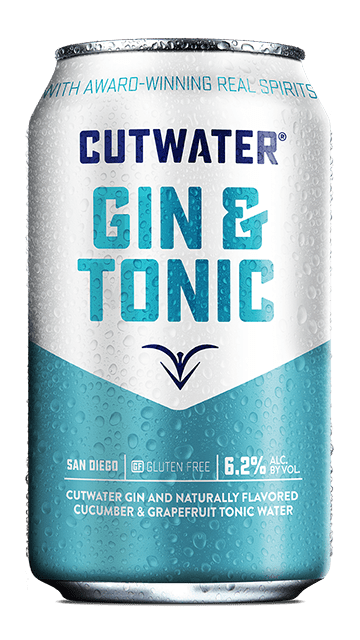 Cutwater Gin & Tonic Canned Cocktail - Barbank