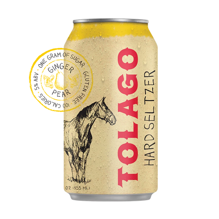 Tolago Ginger Pear Hard Seltzer 6 Pack - Barbank