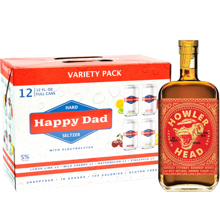 Happy Dad Seltzer x Howler Head Whiskey Bundle - Barbank