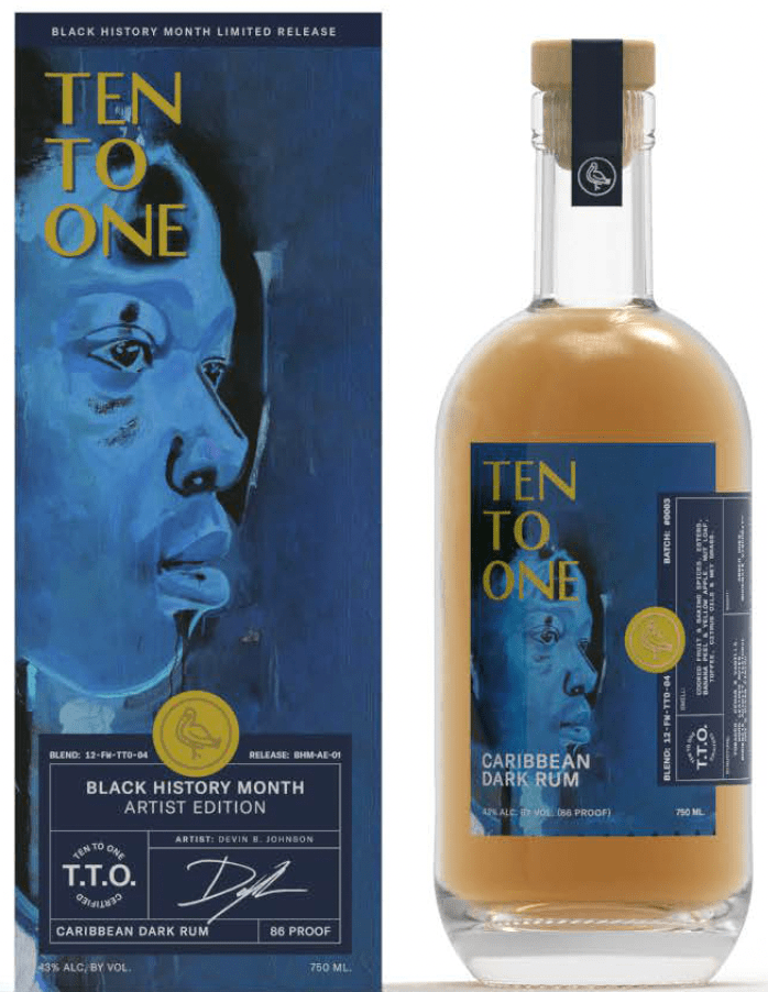 Ten To One Caribbean Dark Rum - Barbank