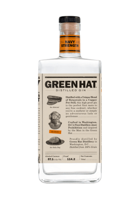 Green Hat Navy Strength Gin - Barbank