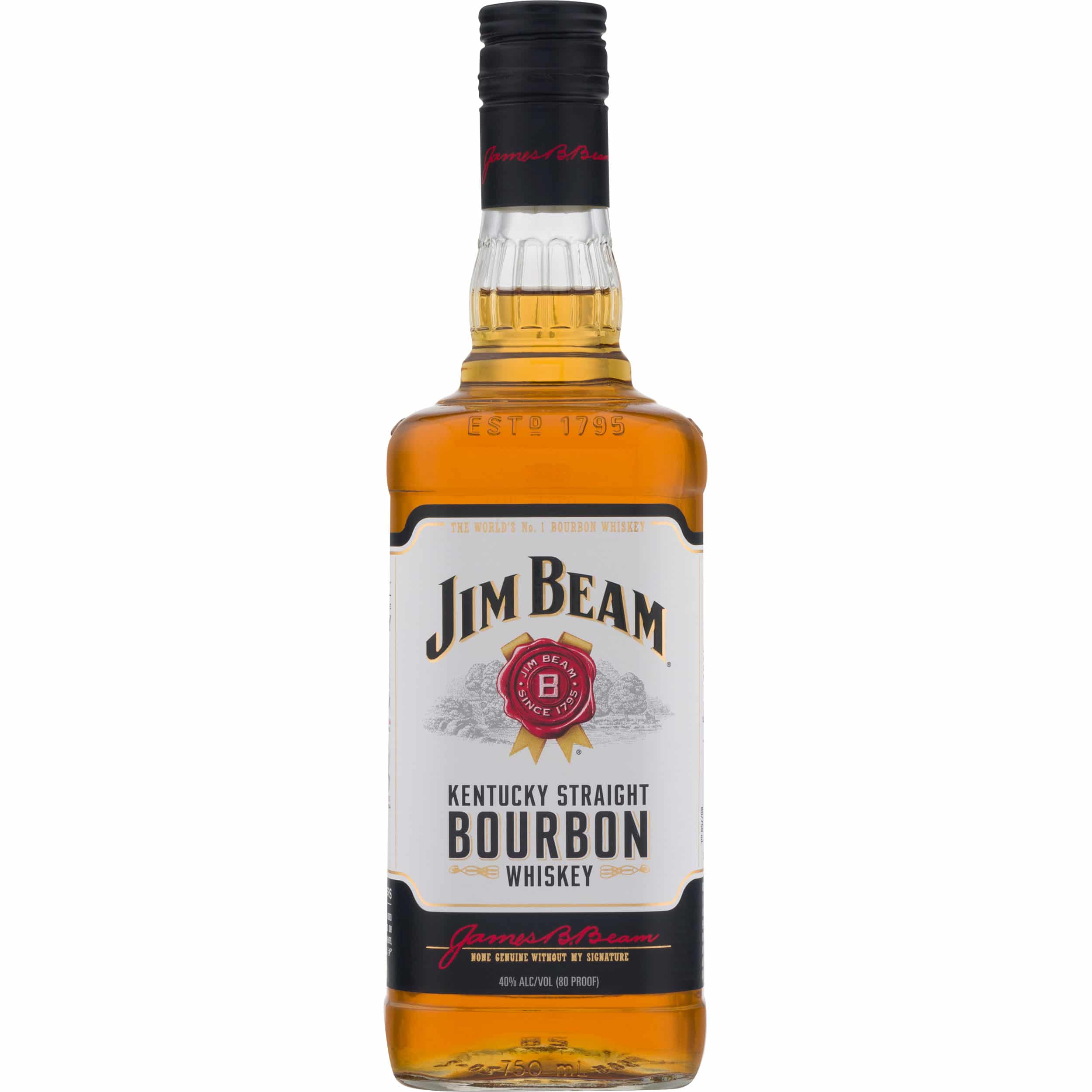 Jim Beam Bourbon Whiskey 750ml - Barbank