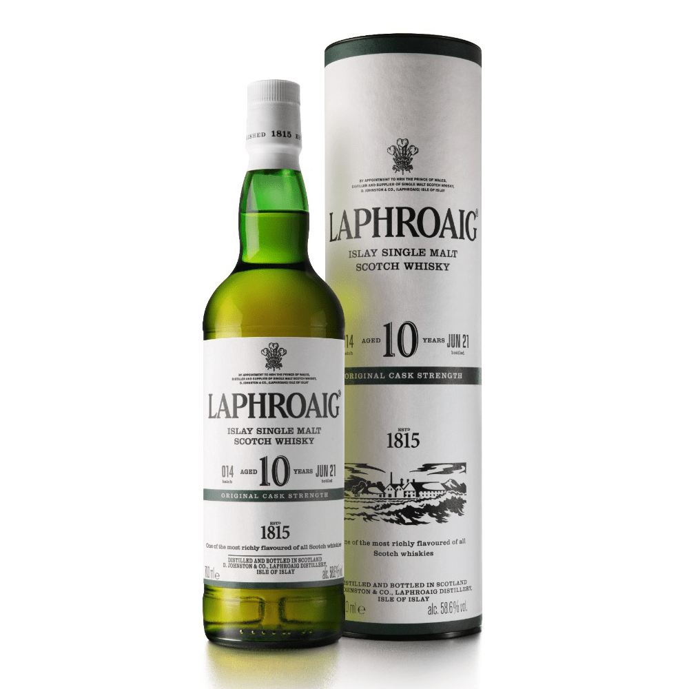 Laphroaig 10 Year Cask Strength Scotch Whisky - Barbank