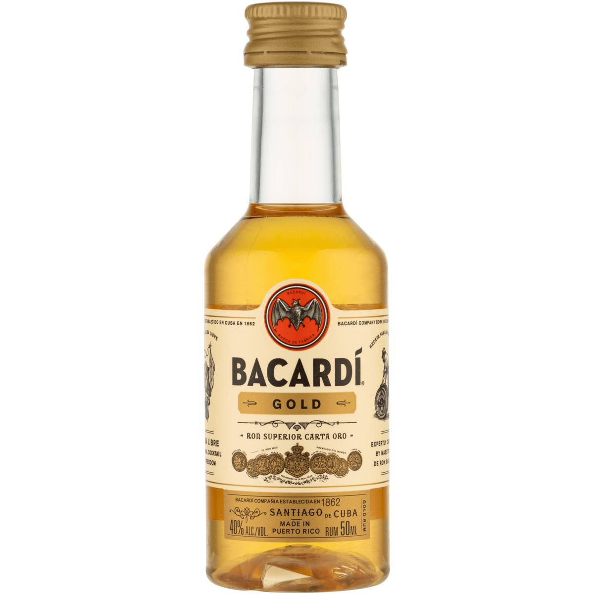 Bacardi Gold 50ml - Barbank