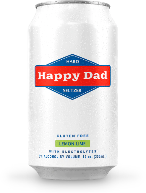 Happy Dad Seltzer Lemon Lime 12 Pack - Barbank