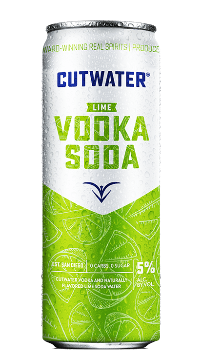 Cutwater Lime Vodka Soda Ready to Drink Cocktails - Barbank