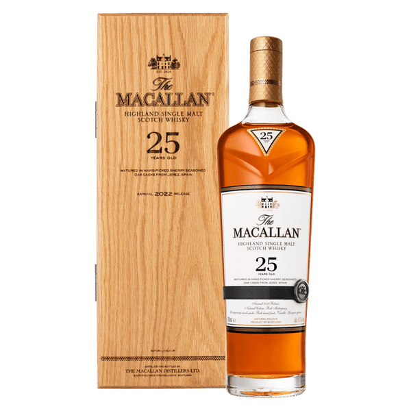 The Macallan 25 Year Sherry Oak Scotch Whisky: Buy Now | Barbank