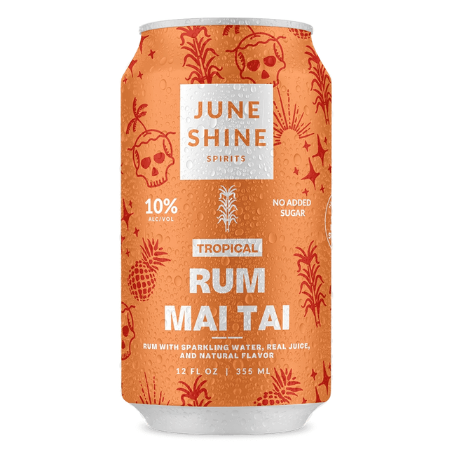 Juneshine Tropical Rum Mai Tai Canned Cocktail - Barbank