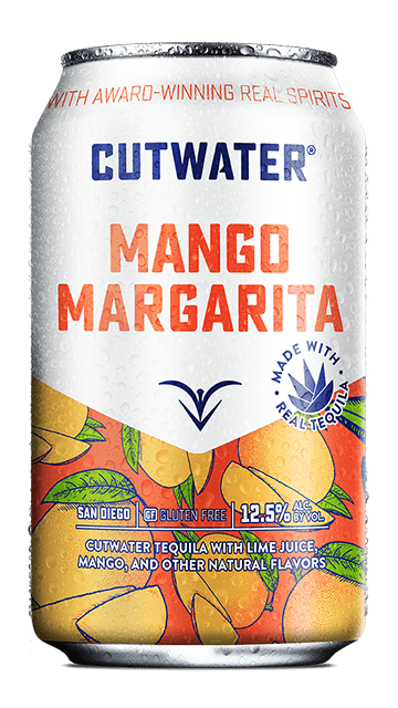 Cutwater Mango Margarita Canned Cocktail - Barbank