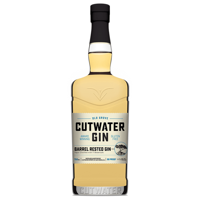 Cutwater Old Grove Barrel Rested Gin - Barbank