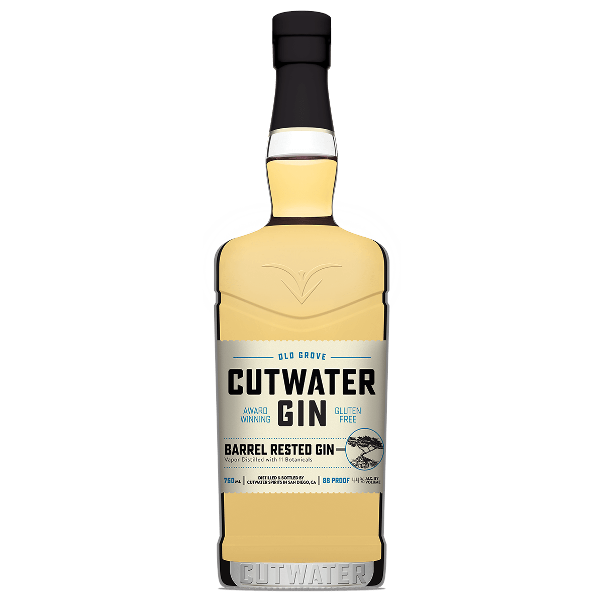 Cutwater Old Grove Barrel Rested Gin - Barbank
