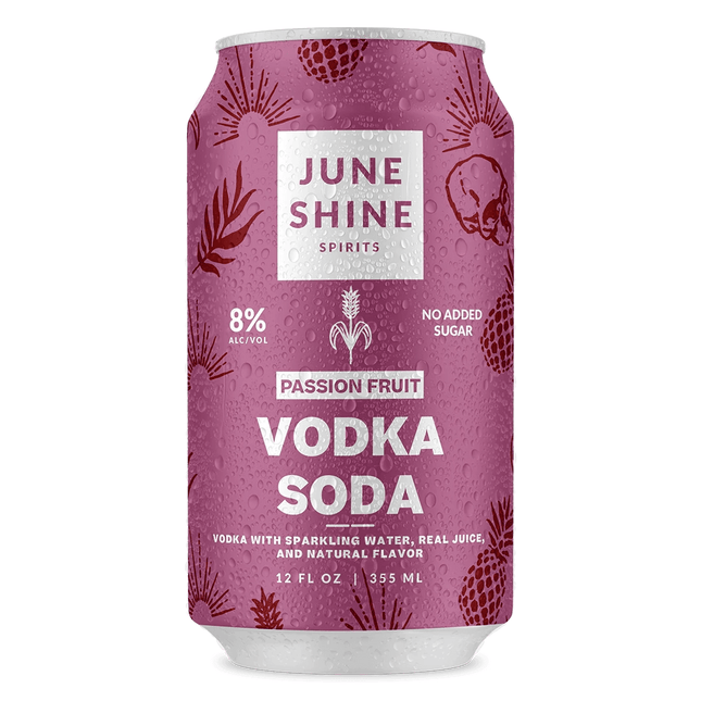 Juneshine Passion Fruit Vodka Soda - Barbank