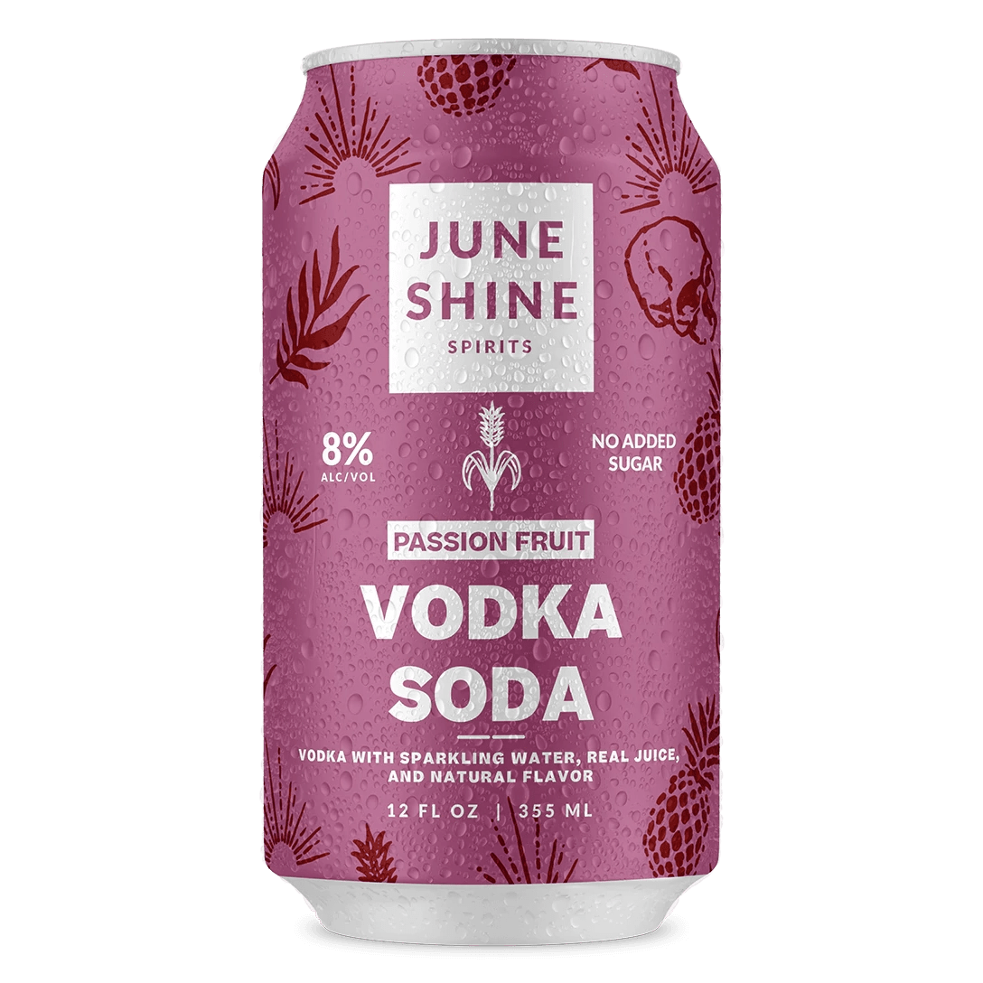 Juneshine Passion Fruit Vodka Soda - Barbank
