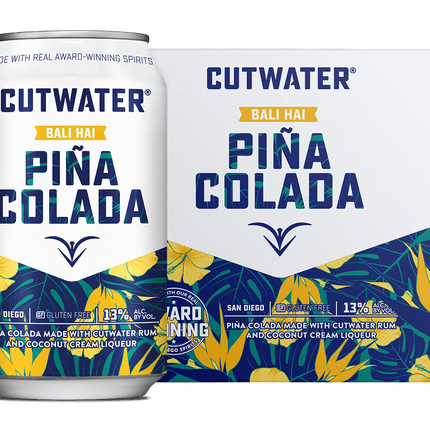 Cutwater Bali Hai Piña Colada Ready to Drink Cocktails - Barbank