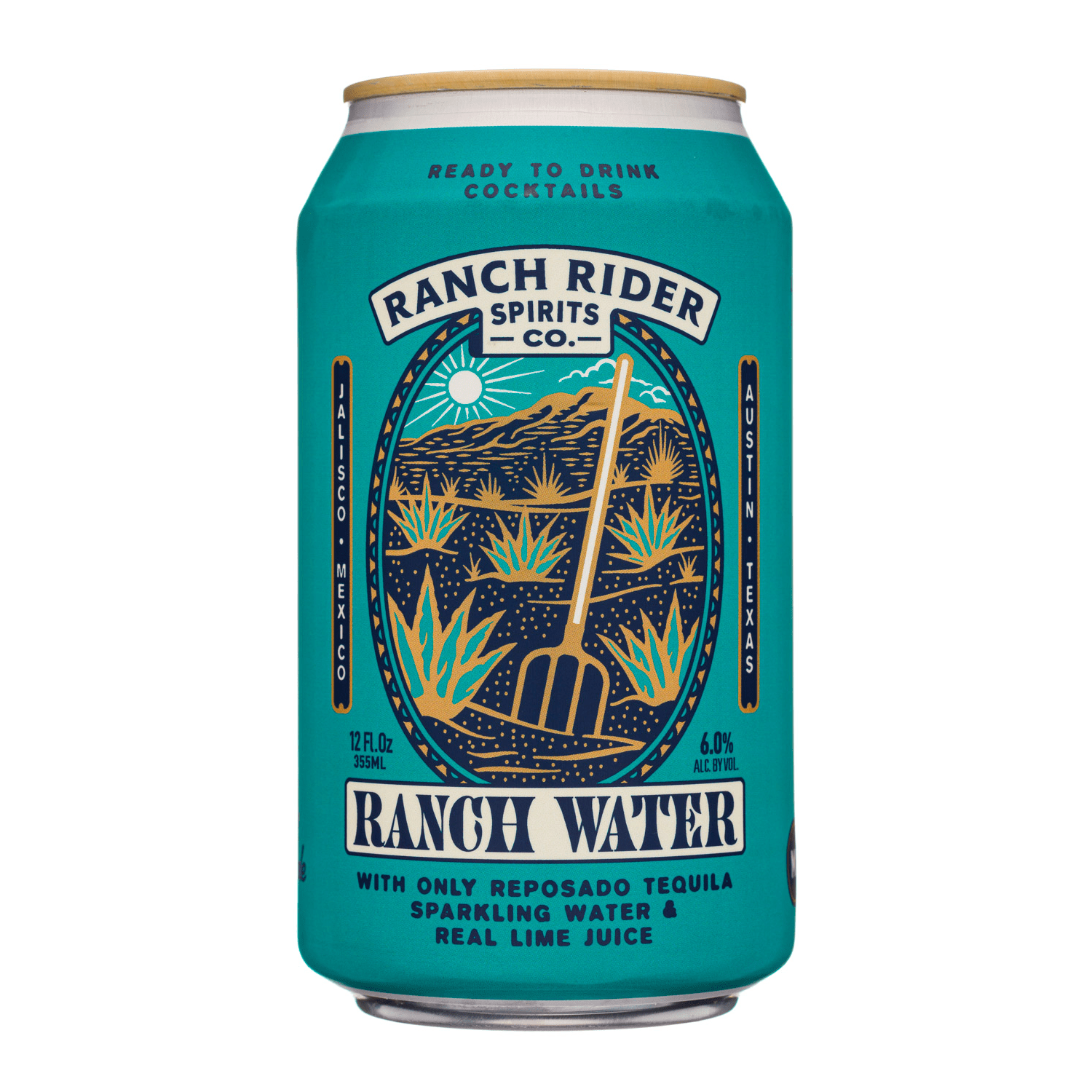 Ranch Rider Ranch Water Ready to Drink Canned Cocktail - Barbank
