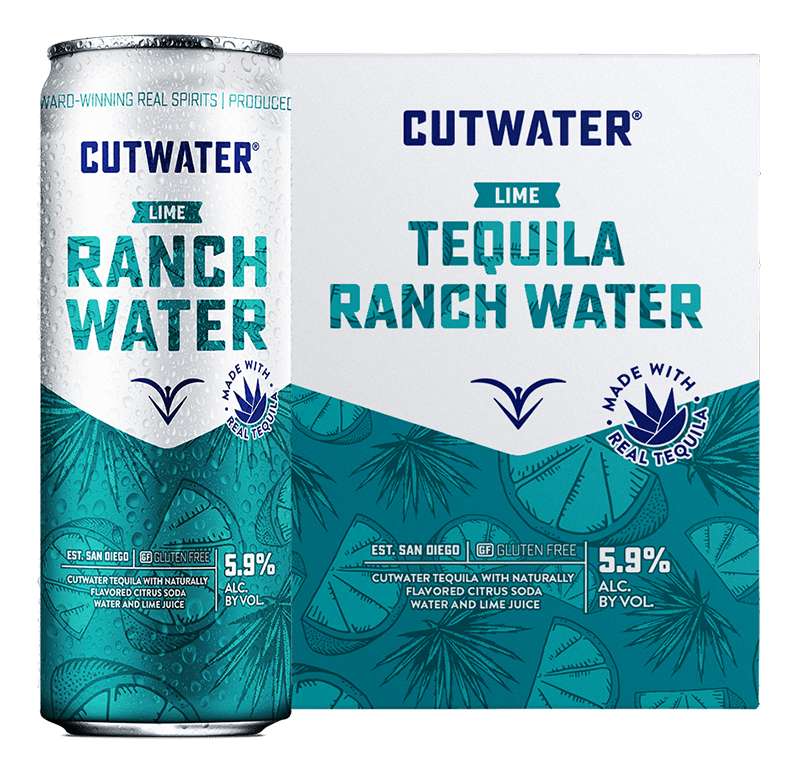 Cutwater Tequila Lime Ranch Water Ready to Drink Cocktail - Barbank