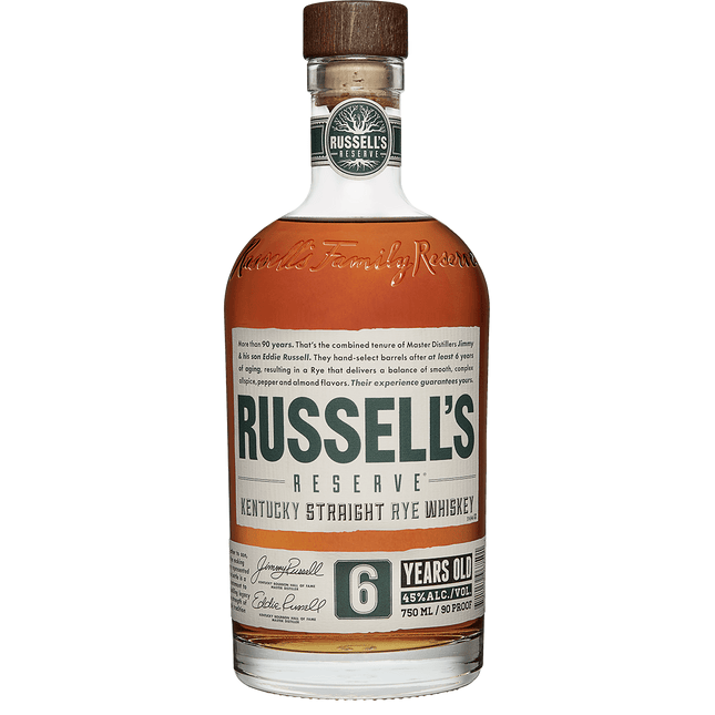 Russells Reserve 6 Year Kentucky Straight Rye Whiskey - Barbank