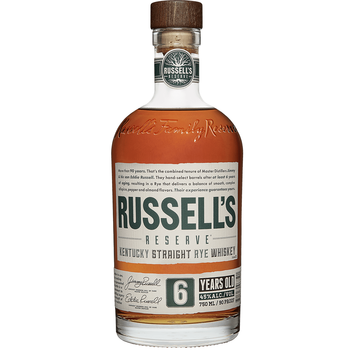 Russells Reserve 6 Year Kentucky Straight Rye Whiskey - Barbank