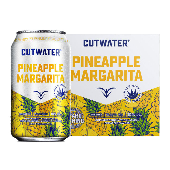 Cutwater Pineapple Margarita Canned Cocktail - Barbank