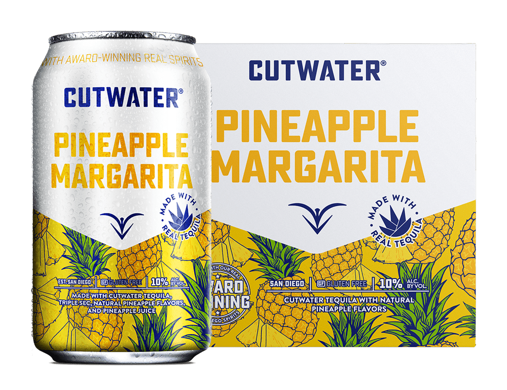 Cutwater Pineapple Margarita Canned Cocktail - Barbank