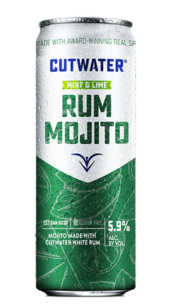 Cutwater Rum Mint Mojito Canned Cocktail - Barbank