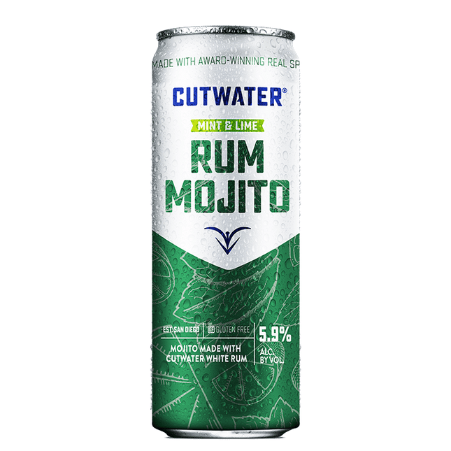 Cutwater Rum Mint Mojito Canned Cocktail - Barbank