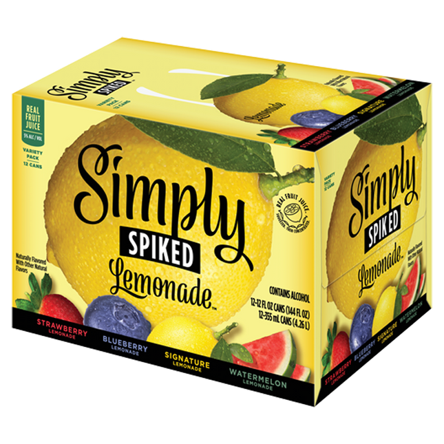 Simply Spiked Lemonade Variety 12 Pack - Barbank