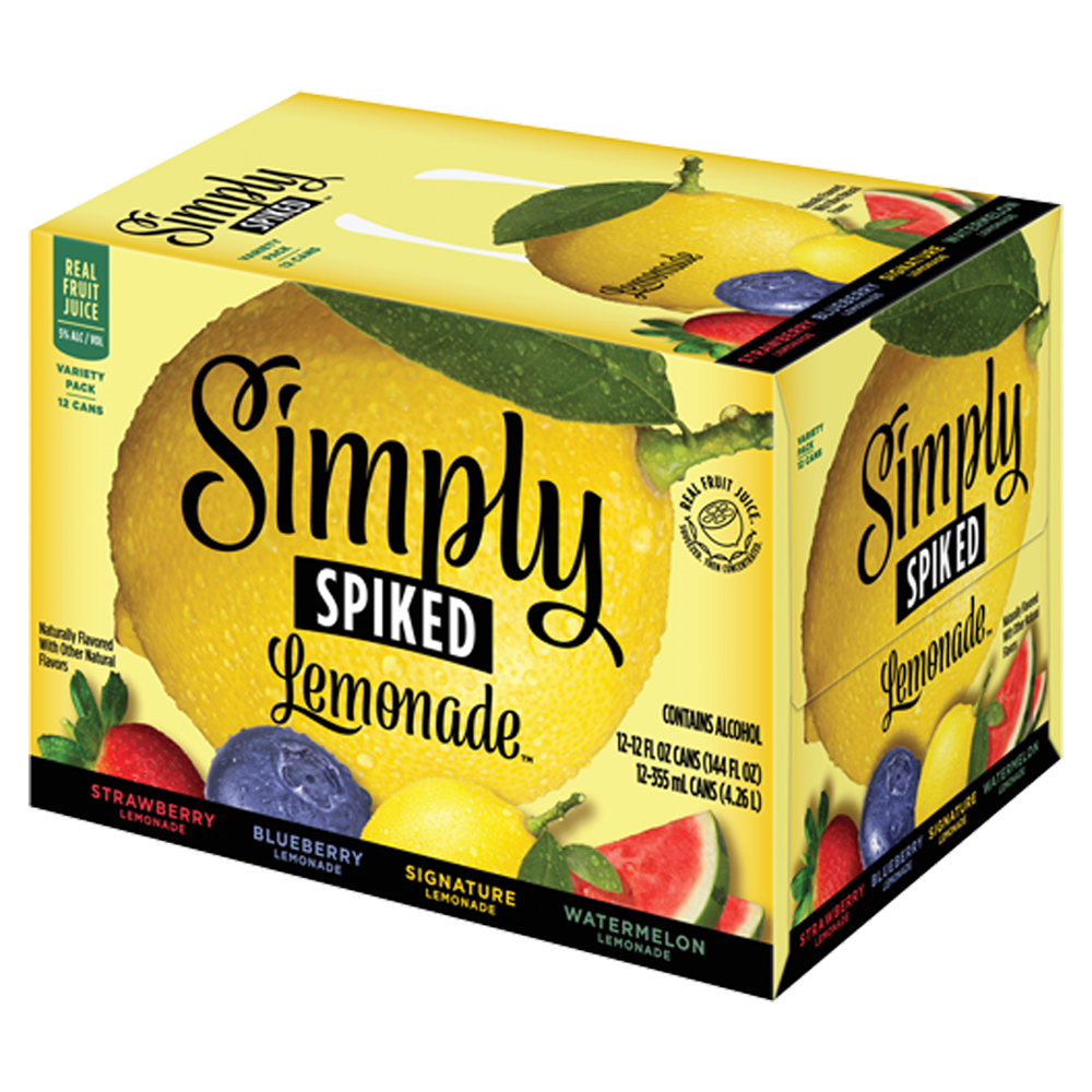 Simply Spiked Lemonade Variety 12 Pack - Barbank