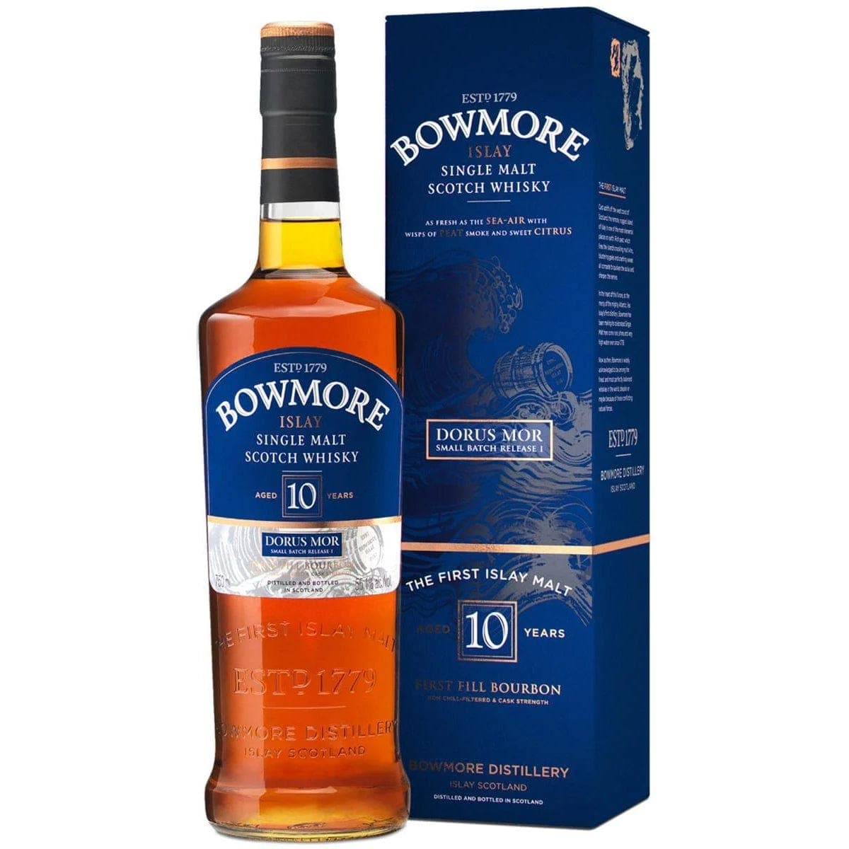Bowmore Islay Dorus Mor 10 Year Single Malt Scotch Whisky - Barbank