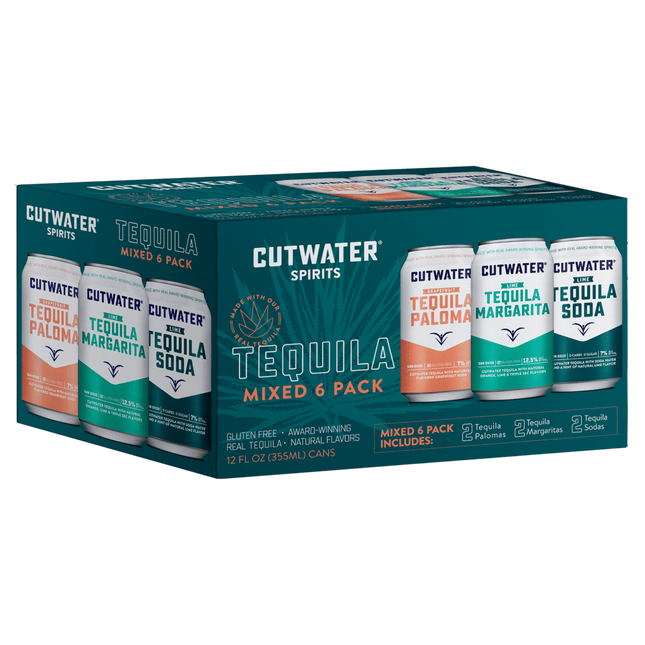 Cutwater Tequila Variety Pack Canned Cocktail - Barbank
