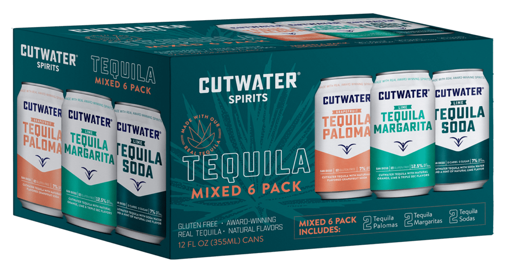 Cutwater Tequila Variety Pack Canned Cocktail - Barbank