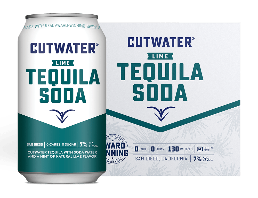 Cutwater Tequila Soda Canned Cocktail - Barbank