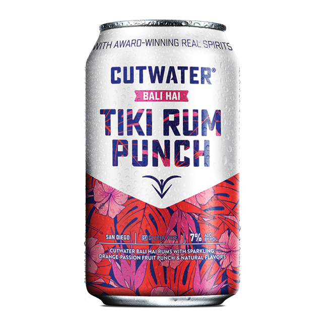 Cutwater Tiki Rum Punch Canned Cocktail - Barbank