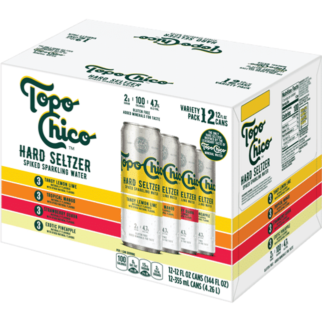 Topo Chico Hard Seltzer Variety Pack - Barbank