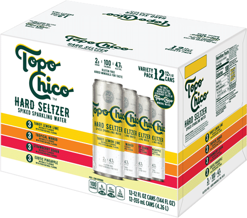 Topo Chico Hard Seltzer Variety Pack - Barbank