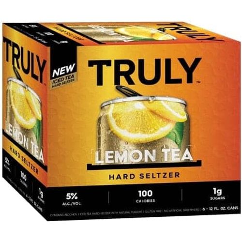 Truly Hard Seltzer Lemon Tea 6pk - Barbank