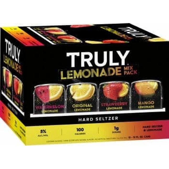 Truly Hard Seltzer Lemonade Mix Pack - 12pk - Barbank