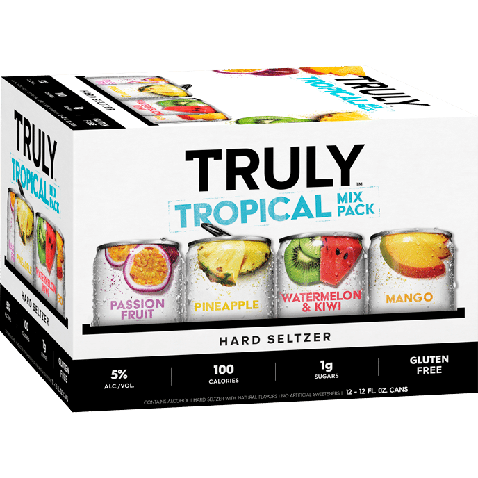 Truly Hard Seltzer Tropical Mix Pack - 12pk - Barbank
