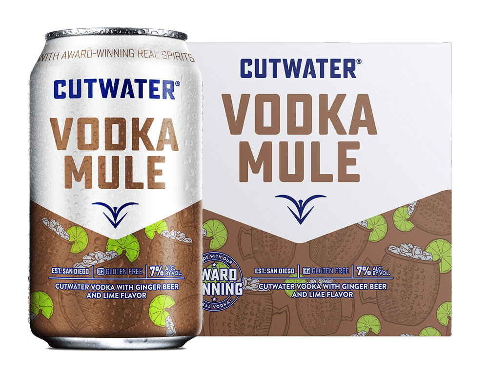 Cutwater Vodka Mule Canned Cocktail - Barbank