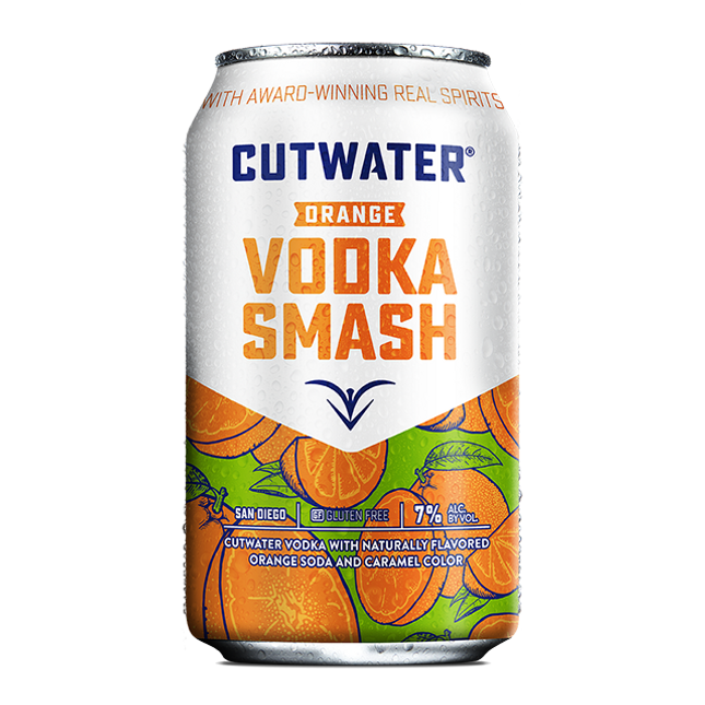 Cutwater Orange Vodka Smash Ready To Drink Cocktail - Barbank