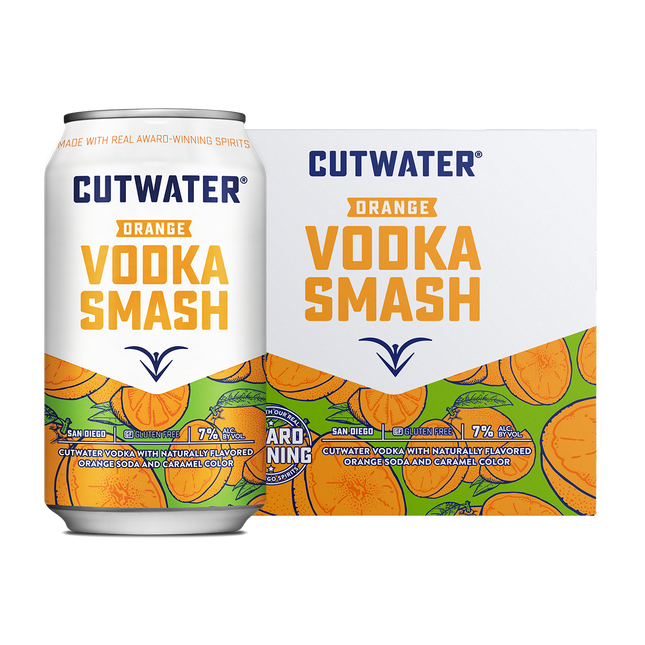Cutwater Orange Vodka Smash Ready To Drink Cocktail - Barbank