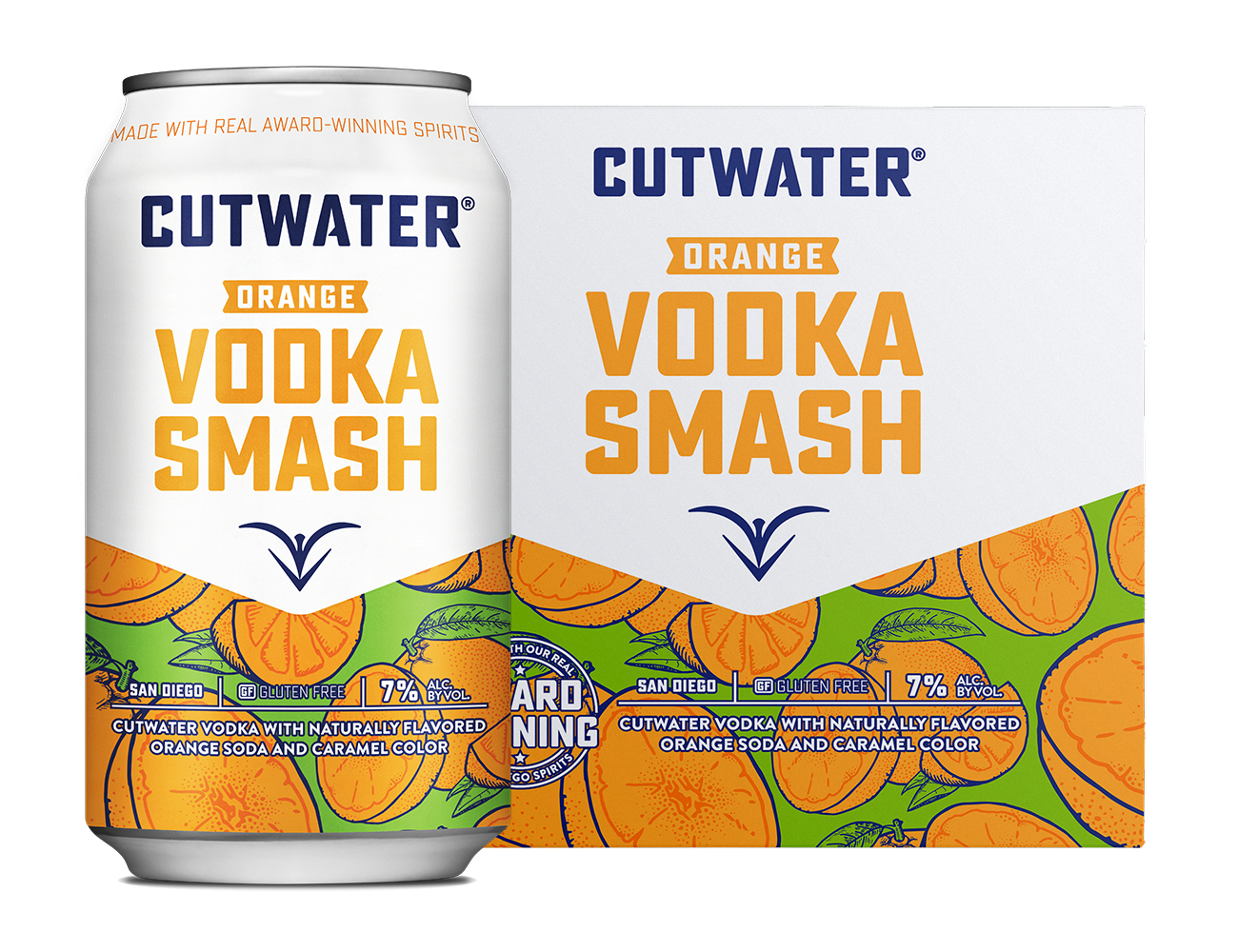 Cutwater Orange Vodka Smash Ready To Drink Cocktail - Barbank