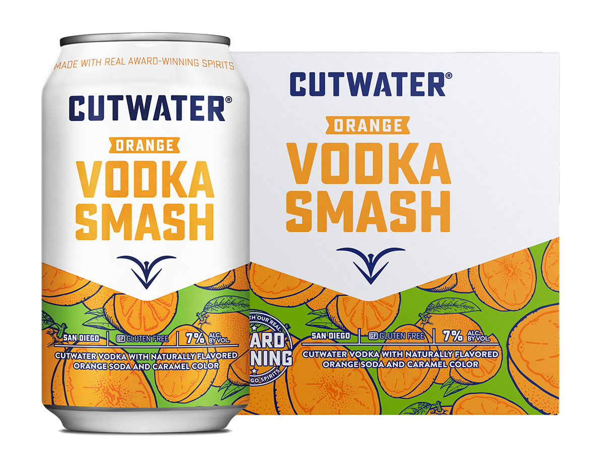 Cutwater Orange Vodka Smash Ready To Drink Cocktail - Barbank