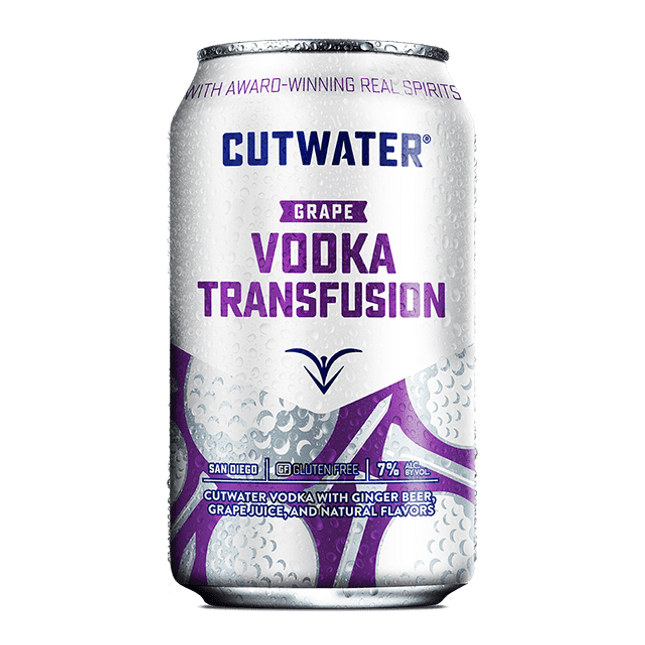 Cutwater Grape Vodka Transfusion Ready to Drink Cocktail - Barbank