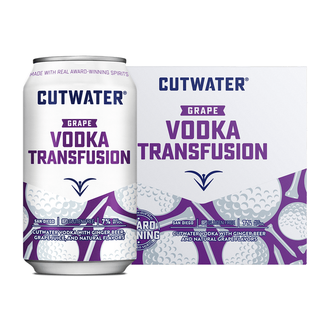 Cutwater Grape Vodka Transfusion Ready to Drink Cocktail - Barbank