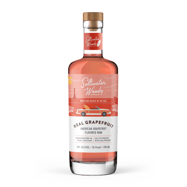 Saltwater Woody Grapefruit Rum - Barbank