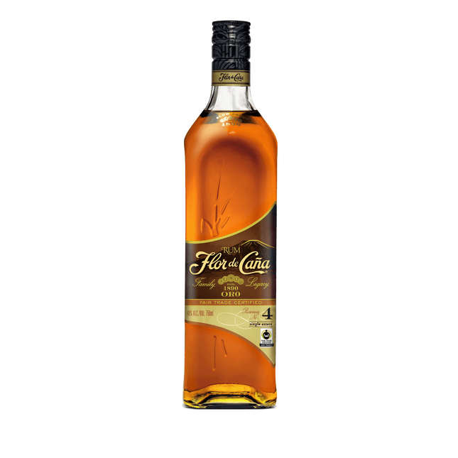 Flor de Cana 4 Year Old Oro Rum - Barbank
