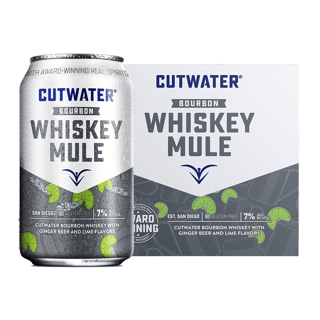 Cutwater Whiskey Mule Ready to Drink Cocktail - Barbank