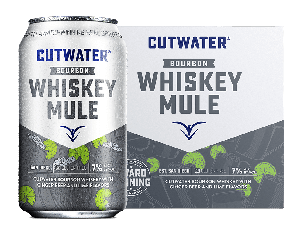 Cutwater Whiskey Mule Ready to Drink Cocktail - Barbank