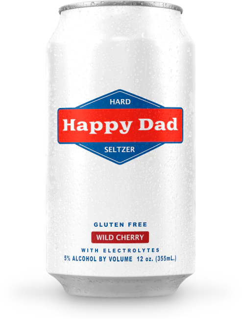 Happy Dad Seltzer Wild Cherry 12 Pack - Barbank